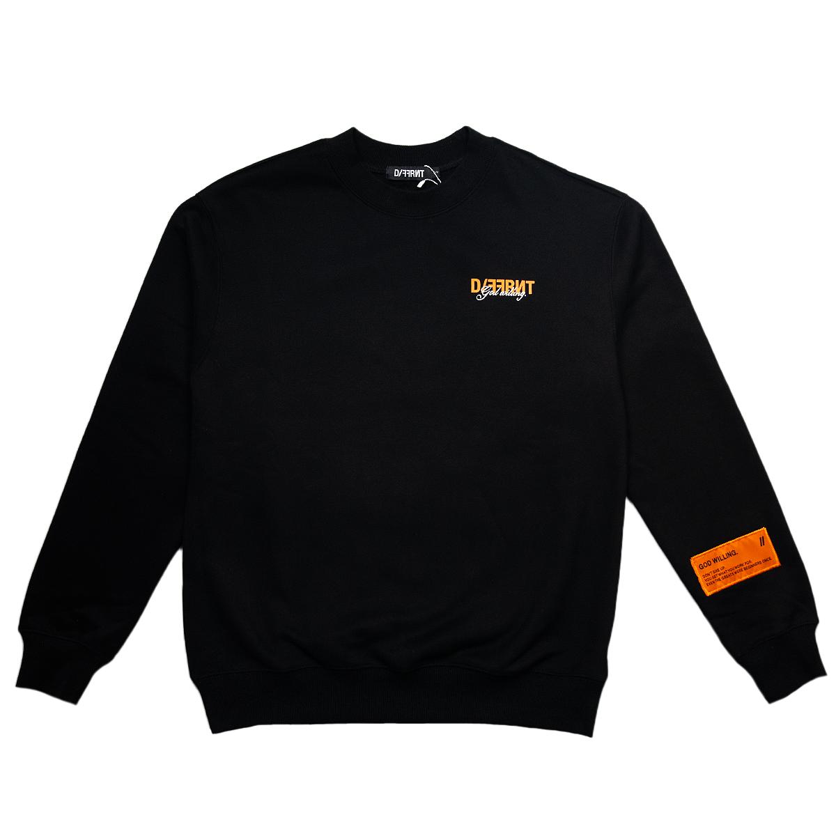 Crew Neck Long Sleeve - God Willing