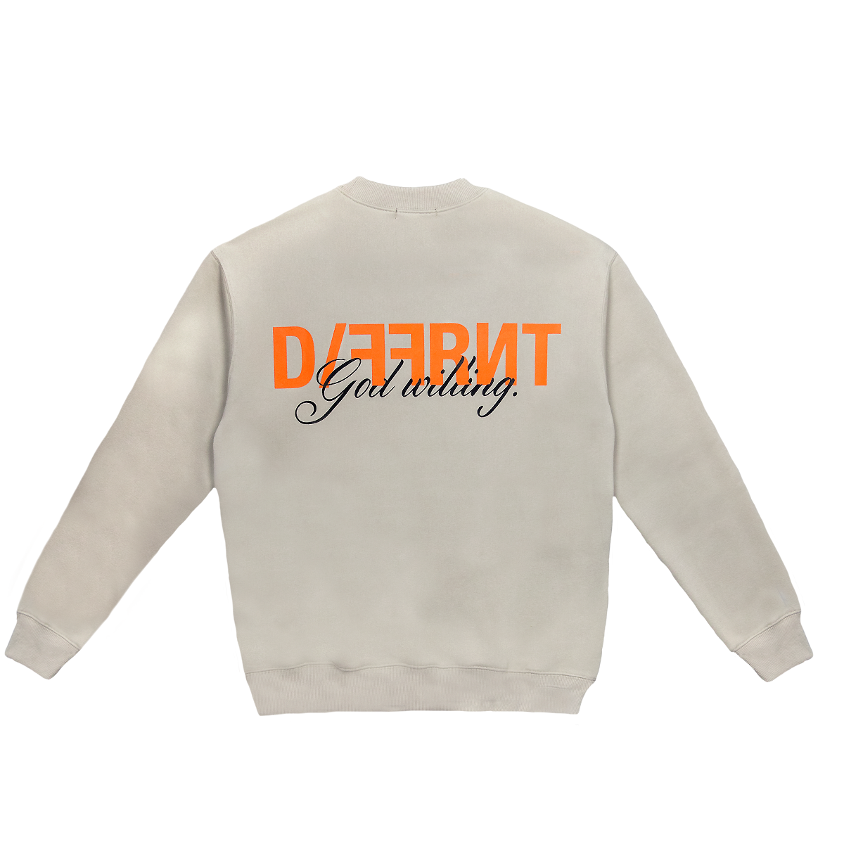 Crew Neck Long Sleeve - God Willing