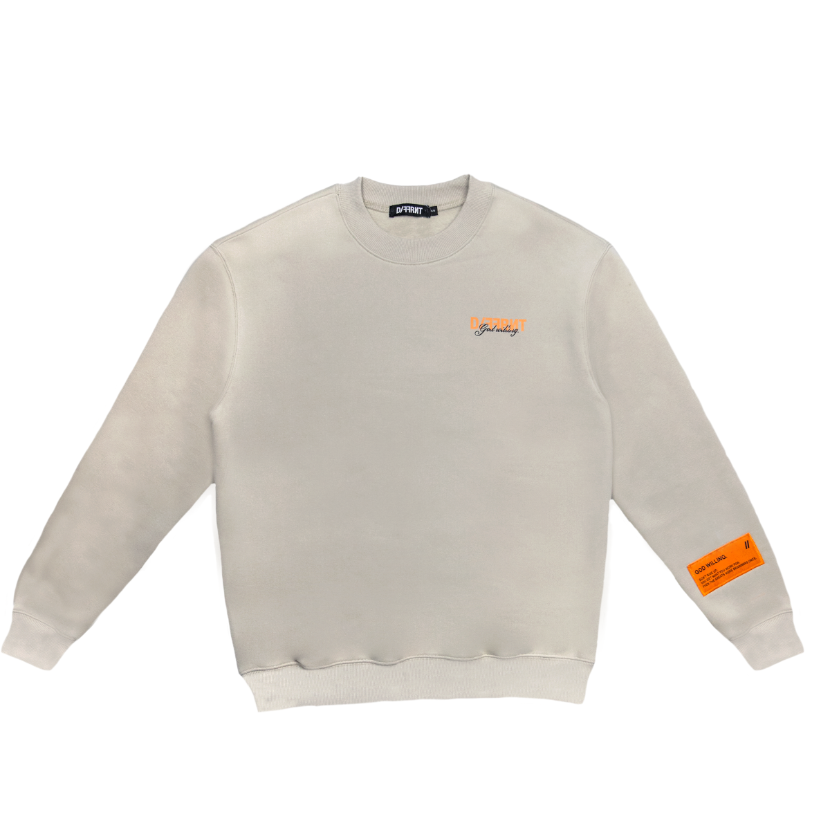 Crew Neck Long Sleeve - God Willing